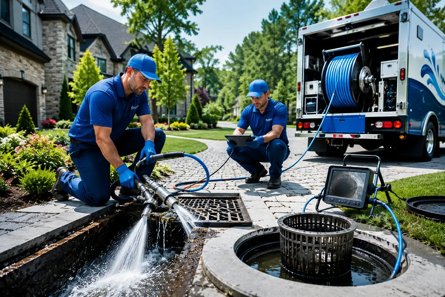 Local outdoor drain cleaning professionals in Pekin, IN